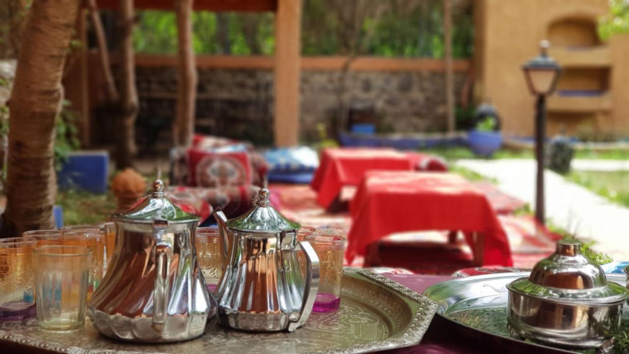 Hotel Restaurant Les Etoiles Du Toubkal Imlil  Dış mekan fotoğraf