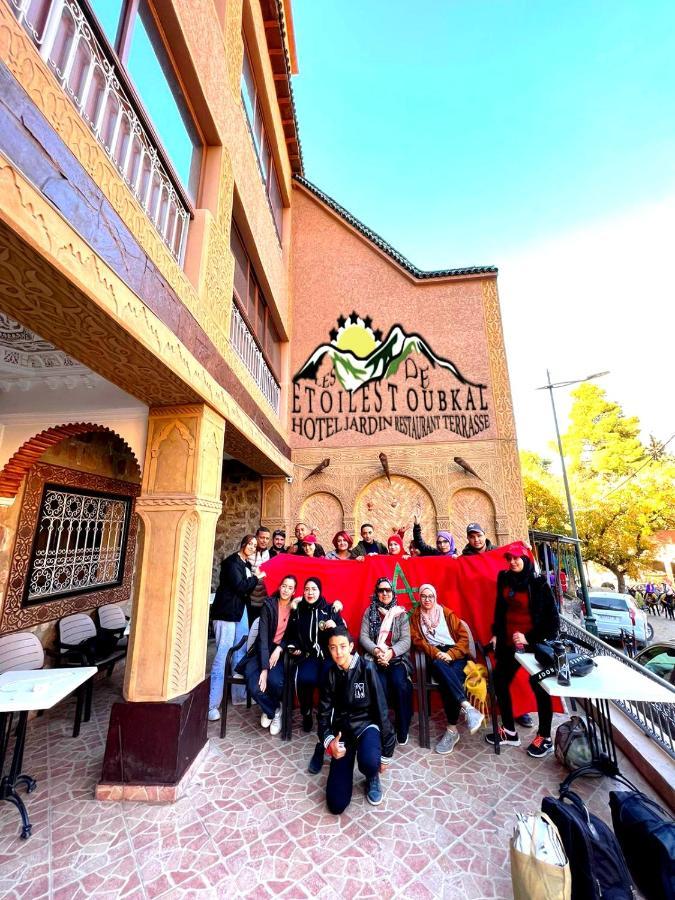 Hotel Restaurant Les Etoiles Du Toubkal Imlil  Dış mekan fotoğraf